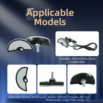 LED motociklo žibintai – 12V, 12W, 1200 lm, IP60, Modelis Imp Eyes