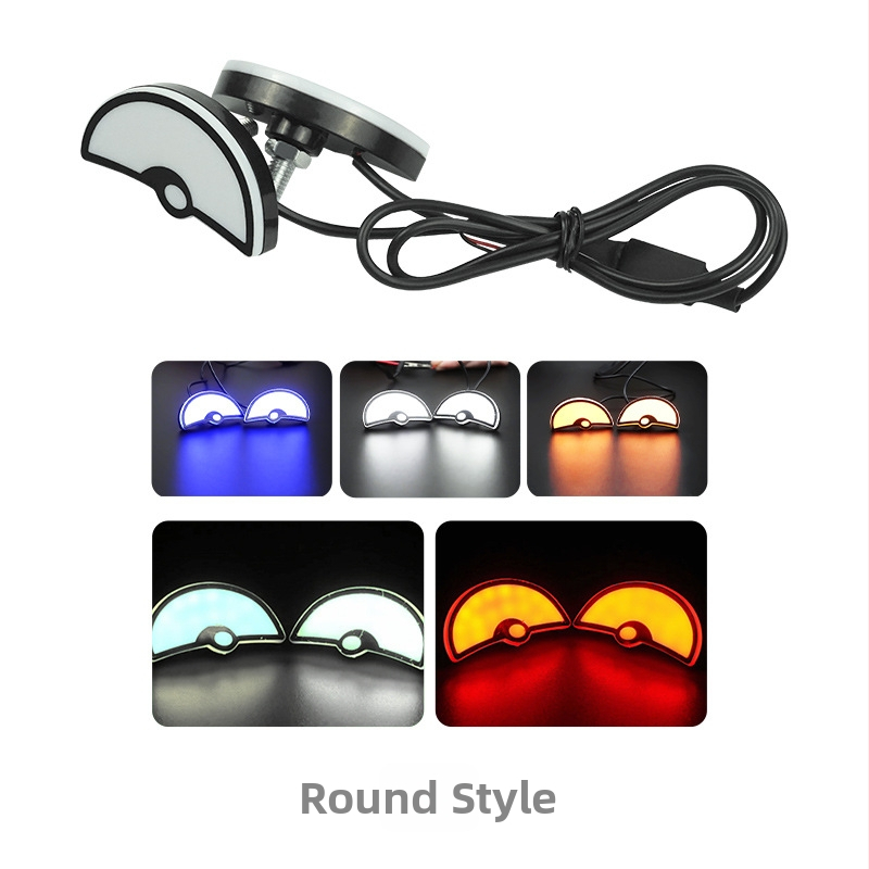 LED motociklo žibintai – 12V, 12W, 1200 lm, IP60, Modelis Imp Eyes