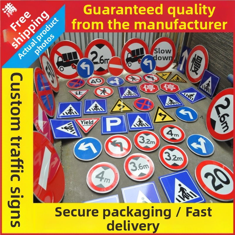 Eismo ženklas greičio ribojimas 5 km/h - aliuminio plokštė, inžinerinės klasės atšvaitinė plėvelė, laminavimas, storis 2 mm