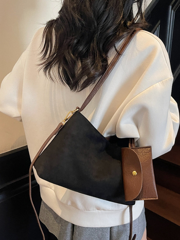 Moterų kibiro formos rankinė su matinės dangos paviršiumi, retro universalus dizainas kasdieniam nešiojimui (medžiaga PU, pamušalas poliesteris, magnetinis užsegimas, kibiro forma, dvigubi pečių dirželiai)