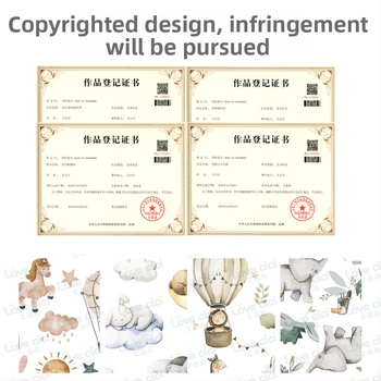 Miego maišelis kūdikiams ir mažiems vaikams (1–3 m.), medvilnės audinys, 100% medvilnės pamušalas ir užpildas, ilgomis rankovėmis, gyvūnų raštas