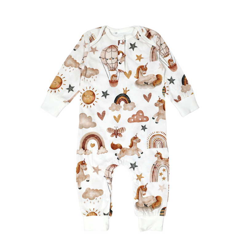 Miego maišelis kūdikiams ir mažiems vaikams (1–3 m.), medvilnės audinys, 100% medvilnės pamušalas ir užpildas, ilgomis rankovėmis, gyvūnų raštas