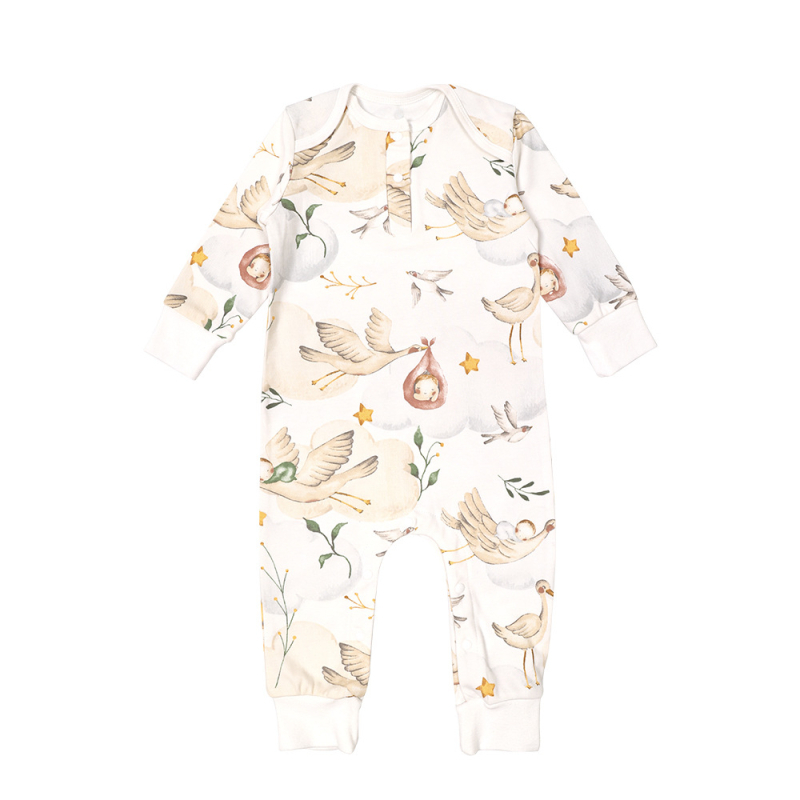 Miego maišelis kūdikiams ir mažiems vaikams (1–3 m.), medvilnės audinys, 100% medvilnės pamušalas ir užpildas, ilgomis rankovėmis, gyvūnų raštas