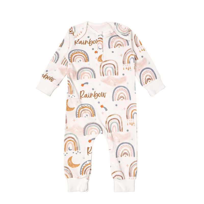 Miego maišelis kūdikiams ir mažiems vaikams (1–3 m.), medvilnės audinys, 100% medvilnės pamušalas ir užpildas, ilgomis rankovėmis, gyvūnų raštas