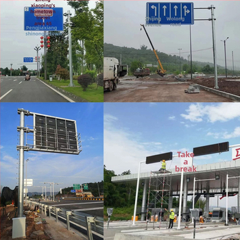 GE Baoli kelių eismo ženklai, karšto panardinimo cinko danga su plastiniu purškimu, lygis: kelių eismo ženklai