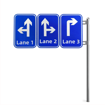 GE Baoli kelių eismo ženklai, karšto panardinimo cinko danga su plastiniu purškimu, lygis: kelių eismo ženklai