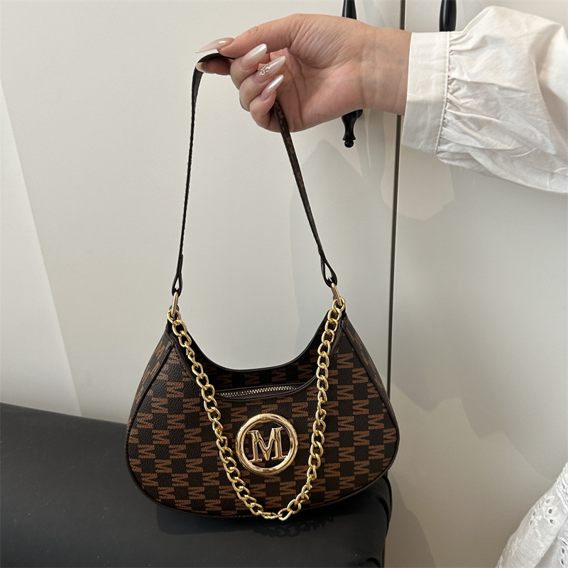 Geantă de umăr – simplitate urbană, material PU, formă Orizontală pătrată, închidere cu fermoar, buzunar pentru ID