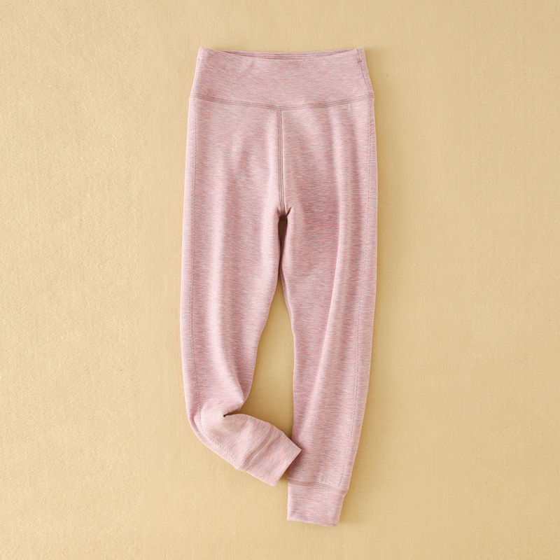 Gyerekeknek készült magas derekú meleg nadrág, uniszex, viszkóz-selyem-kasmír keverék, őszi-téli időszak, 8 évesnél idősebbeknek