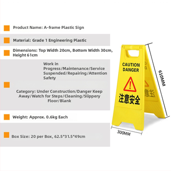 A-Frame Parkolási Tiltó Tábla - Jinyu Figyelmeztető Tábla, Világszerte Elérhető