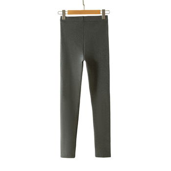 Colanți termici pentru femei cu fleece micron, 80–90% acetat, <30% spandex, groși, elasticitate înaltă, croială strânsă, pentru maternitate