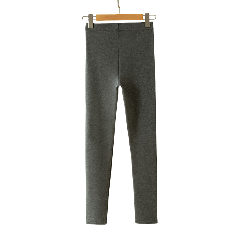 Colanți termici pentru femei cu fleece micron, 80–90% acetat, <30% spandex, groși, elasticitate înaltă, croială strânsă, pentru maternitate