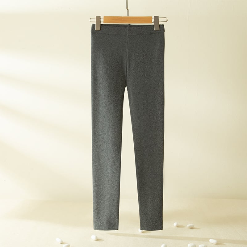 Colanți termici pentru femei cu fleece micron, 80–90% acetat, <30% spandex, groși, elasticitate înaltă, croială strânsă, pentru maternitate