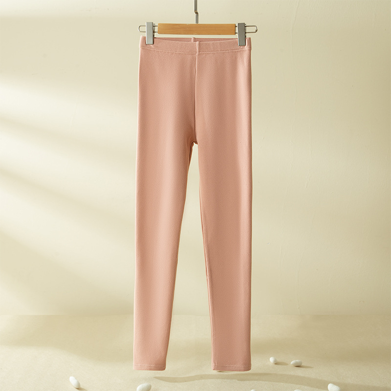 Colanți termici pentru femei cu fleece micron, 80–90% acetat, <30% spandex, groși, elasticitate înaltă, croială strânsă, pentru maternitate