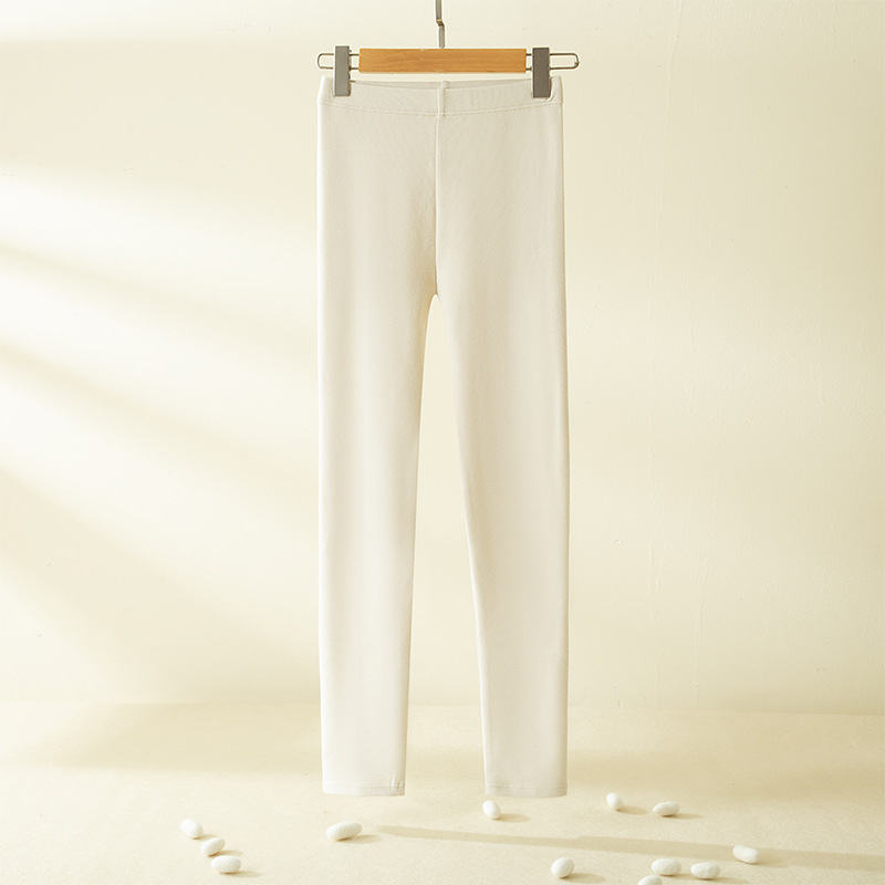 Colanți termici pentru femei cu fleece micron, 80–90% acetat, <30% spandex, groși, elasticitate înaltă, croială strânsă, pentru maternitate