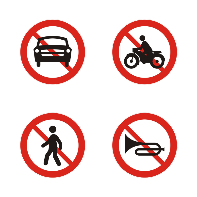 Liiklusignaalid – alumiiniumplaat; inseneriklassi heijastusfilm; UV graveerimiskile; hoiatusmärgis; paksus 1–3 mm