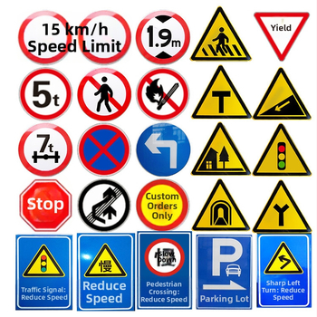 Greičio apribojimo ženklas – Anke, eismo ženklų serija