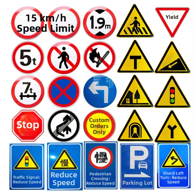 Kiirusepiirangu märk – Anke, liiklusmärkide seeria