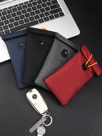 KOSIBATE Faraday mobiliųjų telefono maišelis, poliesteris, vidinis apsauginis audinys, Draasher sagtis