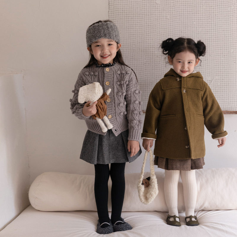 Dječje pamučne tajice za djevojčice, pantyhose dužina, srednja debljina, uzrast 1–3 godine