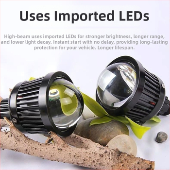 Aukštos galios LED kanonas su LED lęšiu, aliuminio lydinys, 12–24V, 38W, tarnavimo laikas 50 000 valandų