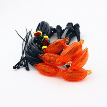 Autógrill LED-lámpa terepjárókhoz rovarvédő hálóval, elülső dekoratív világítás, univerzális illeszkedés