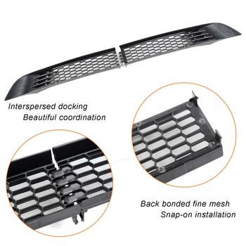 RIAYOOE Model 3/Y priekinės grotelės apsauginis tinklelis nuo vabzdžių su vandeniui atsparia įėjimo juosta