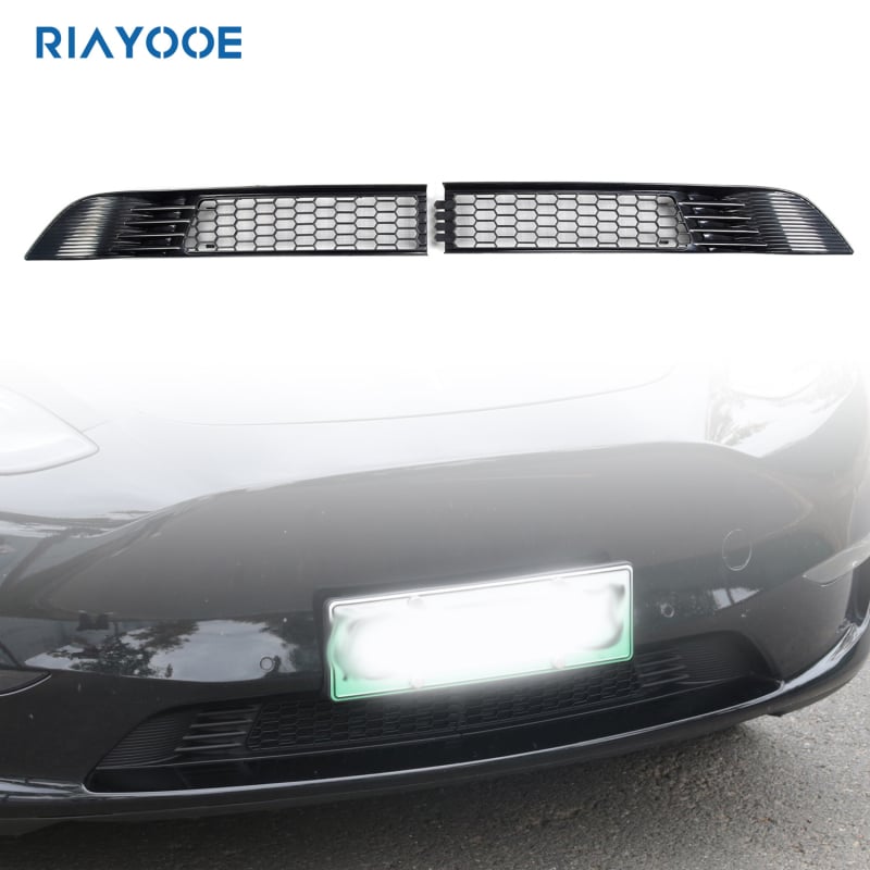 RIAYOOE Model 3/Y priekinės grotelės apsauginis tinklelis nuo vabzdžių su vandeniui atsparia įėjimo juosta