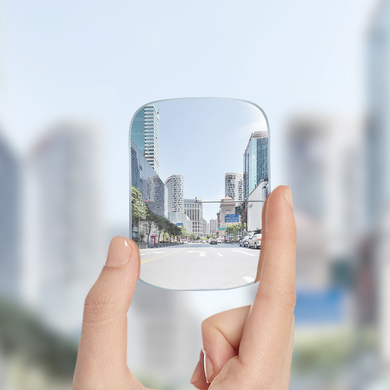 Shun Wei Automobilski prilagodljivi retrovizor za mrtve kutove, kružni bez okvira, širokokutni stakleni retrovizor