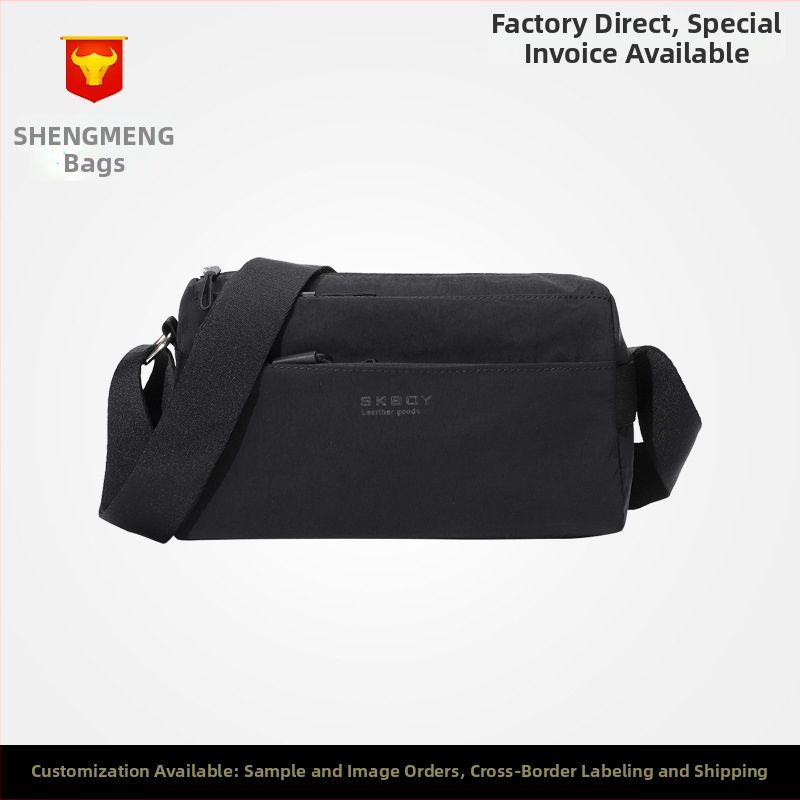 Keresztpántos válltáska, prémium anyag, hétköznapi utazási stílus, egyetlen vállpánt, cipzáras nyitás, belső zsebek telefonhoz és dokumentumokhoz