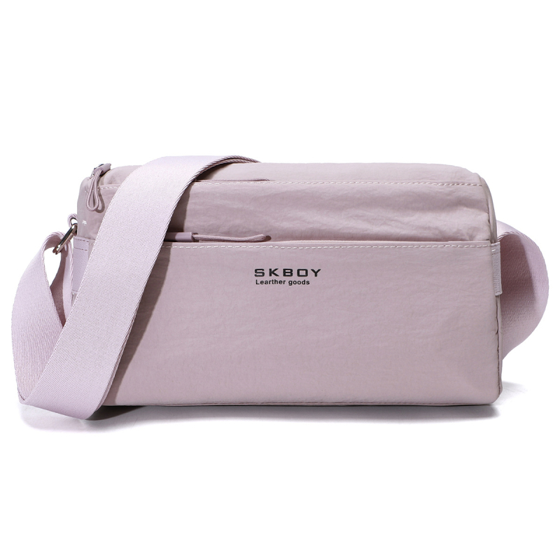 Keresztpántos válltáska, prémium anyag, hétköznapi utazási stílus, egyetlen vállpánt, cipzáras nyitás, belső zsebek telefonhoz és dokumentumokhoz