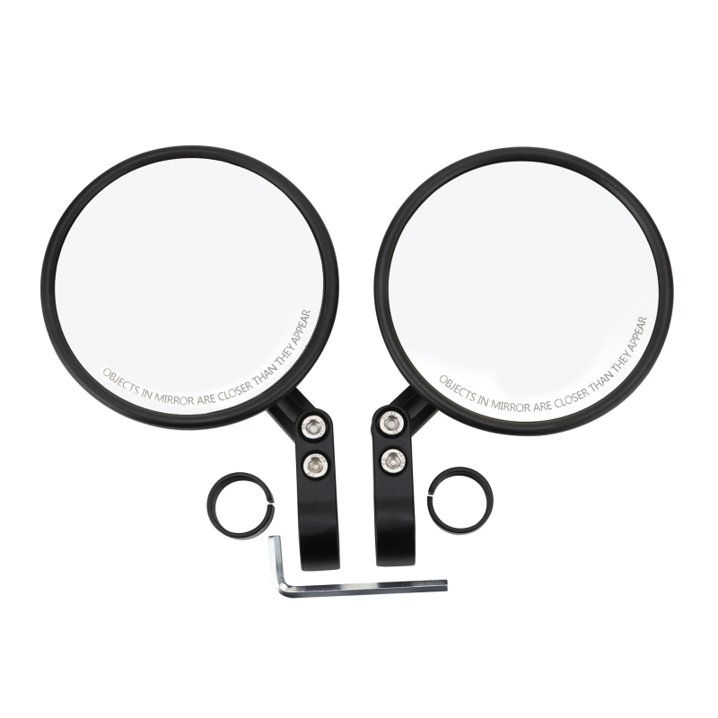 GOOFIT motociklističko retrovizor za upravljač, kružno staklo, model E036-SF-204, PP kućište