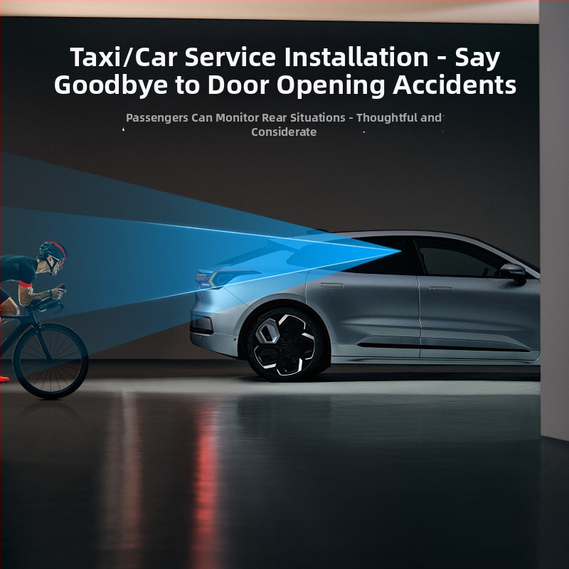 Automobilio vidinis galinio vaizdo veidrodėlis, mažas apvalus veidrodėlis akloms vietoms, platų kampą matomumas — YYS