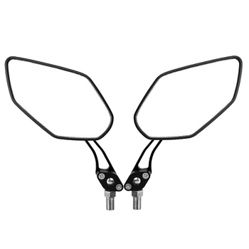 Zadnje ogledalo za bicikl, 360° rotacija, aluminijska legura, HD staklo ogledalo, ravni reflektor