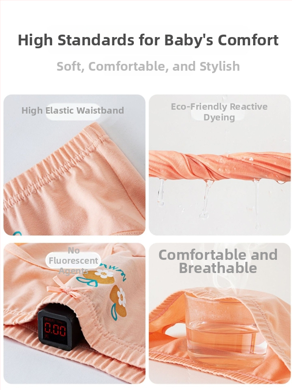 Mergaitėms antibakterinės medvilninės kelnaitės, klasė A, vidutinio liemens aukštis, 95% medvilnė, nuo 8 metų