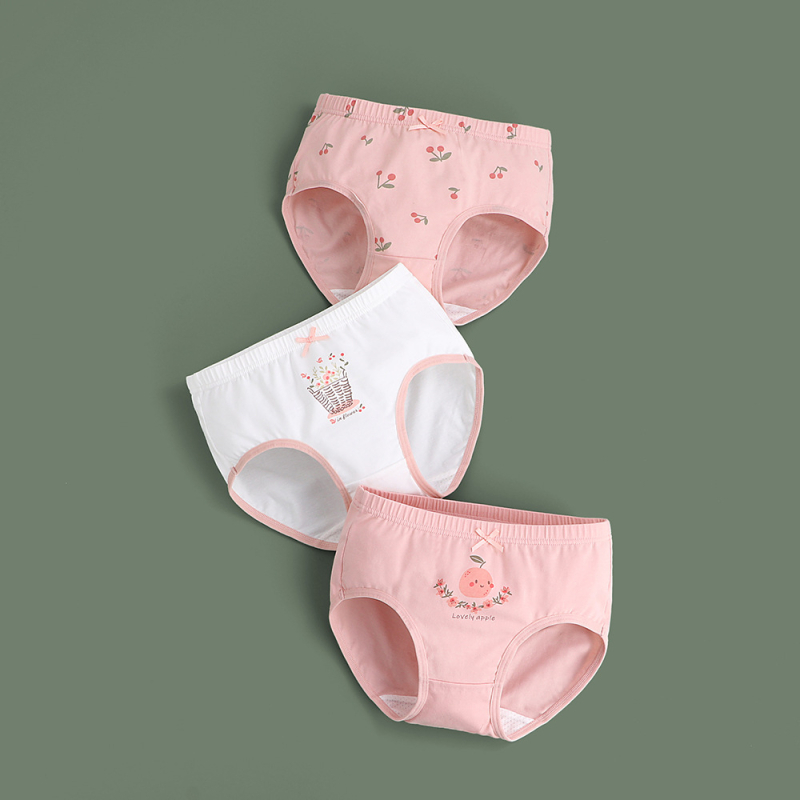 Mergaitėms antibakterinės medvilninės kelnaitės, klasė A, vidutinio liemens aukštis, 95% medvilnė, nuo 8 metų