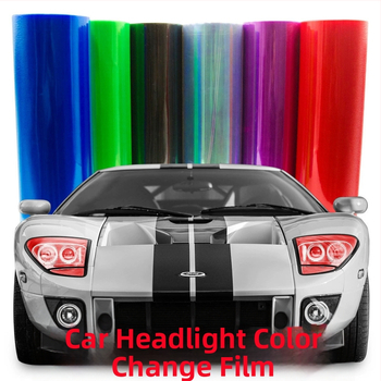 Automobilio priekinio ir galinio žibinto filmas, skaidrus PVC lipnus dekoratyvinis filmas modifikacijai, 3 metų garantija, bendro pobūdžio naudojimui, 10% matomojo šviesos atspindžio