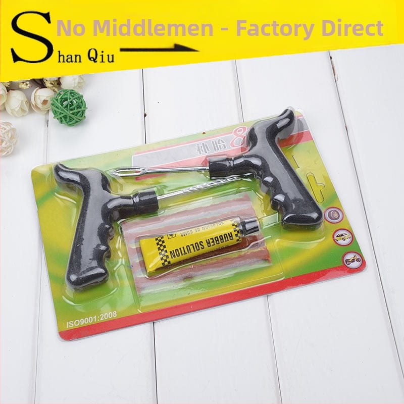 Automobilių ir motociklų padangų remonto įrankių rinkinys – 8 dalys, greito remonto įrankiai padangoms