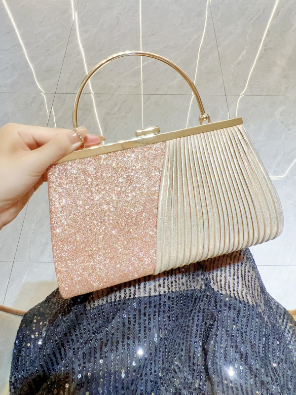 Keresztbody kézitáska – városi egyszerű stílus, poliészter, horizontális négyzet alakú forma, nyitott nyitás, belső ID- és kamera zsebek