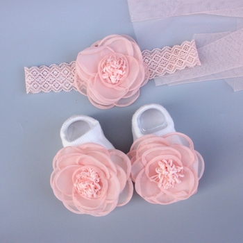 Elastična gumica za kosu za djecu – motiv labudine krune, karirana tkanina, stil mašne, prilagodljivo