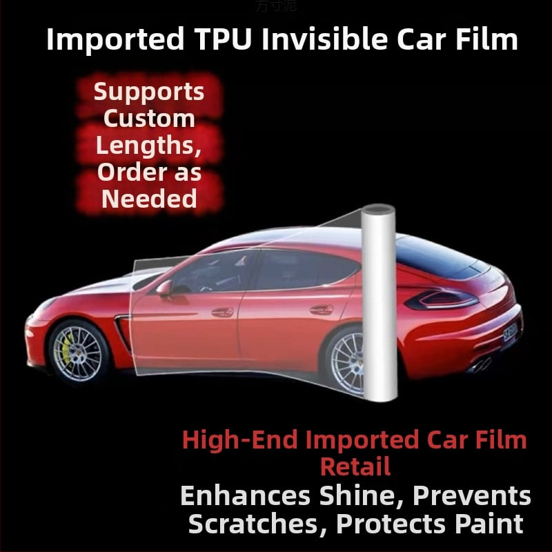TPU folija za zaštitu boje za automobile i motocikle – prozirna, otporna na ogrebotine, zaštita vrata