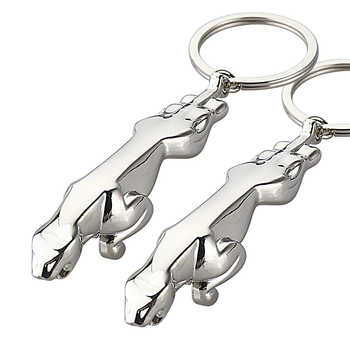 Kljucni lanac s glavom leoparda - automobilski privjesak od cinkovog legura, moderan minimalistički poklon za Dan oca