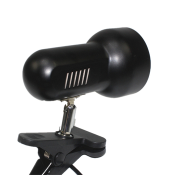 Lampă de birou LED cu clemă, protecție pentru ochi, abajur metalic, alimentare la priză 220V, modelul 968 – lampă duală pentru citit în dormitor și lucru