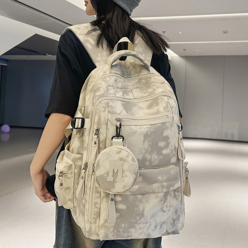 Раница за училище | унисекс, найлон, презрамки с въздушна подложка, уличен стил, голям капацитет