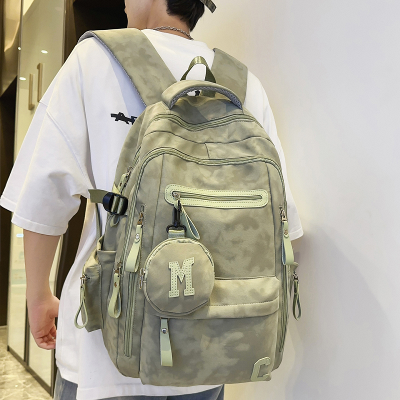 Раница за училище | унисекс, найлон, презрамки с въздушна подложка, уличен стил, голям капацитет