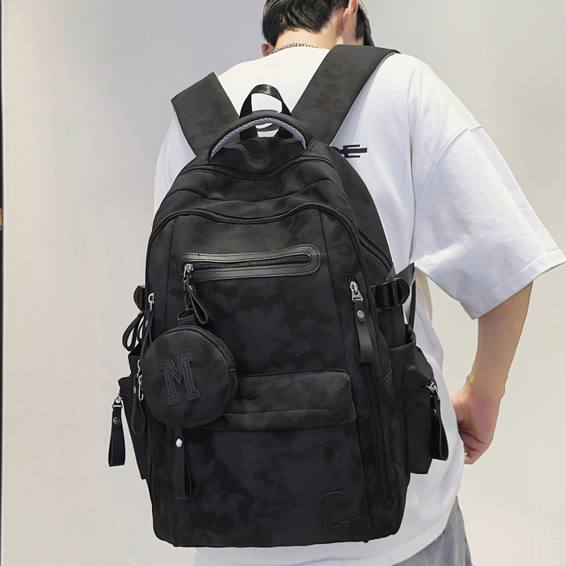 Раница за училище | унисекс, найлон, презрамки с въздушна подложка, уличен стил, голям капацитет