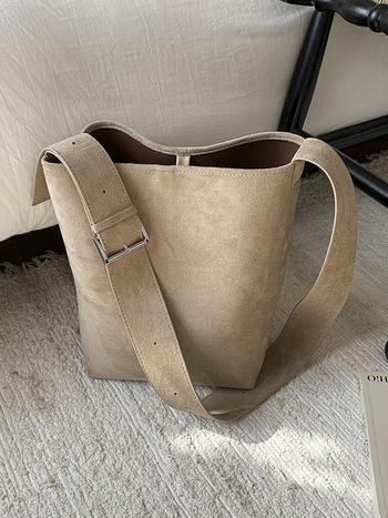 PU bucket tote táska Cross-border Trend stílusban kampózáras