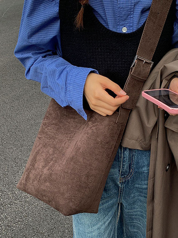 PU bucket tote táska Cross-border Trend stílusban kampózáras