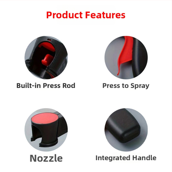 Plastový prenosný držiak na striekanie farby, ručný pištoľ pre automobilové fólie na zmenu farby, univerzálne kompatibilný