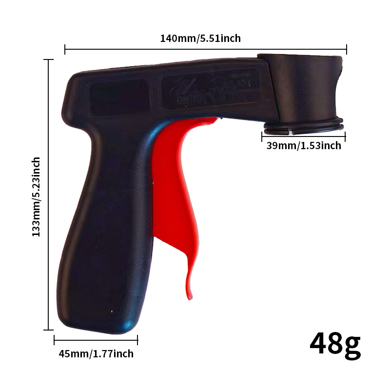 Plastový prenosný držiak na striekanie farby, ručný pištoľ pre automobilové fólie na zmenu farby, univerzálne kompatibilný