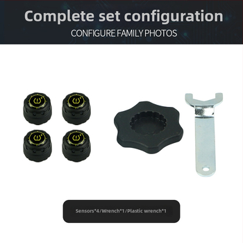 Bluetooth riepu spiediena monitors - ārējais TPMS ar digitālo displeju, saderīgs ar automašīnu, kravas automašīnu un motociklu, augsta precizitāte 0.7-7 bar